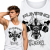 TANK TOP NA SIŁOWNIĘ  PUMPING IRON BIAŁA